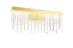 IL32881  Bano Large Dimmable Wall Light 12W LED French Gold